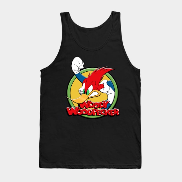 WOODY WOODPECKER Tank Top by hackercyberattackactivity